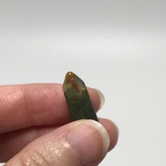Fancy Jasper Pendulum Point Pendant - Picture 6 of 6